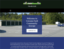 Tablet Screenshot of cowansfordstorage.com